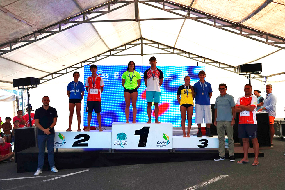 Alex Miñambres Melgosa obtuvo la primera posición en la prueba de banderas juvenil masculino. ¡Campeón de España!